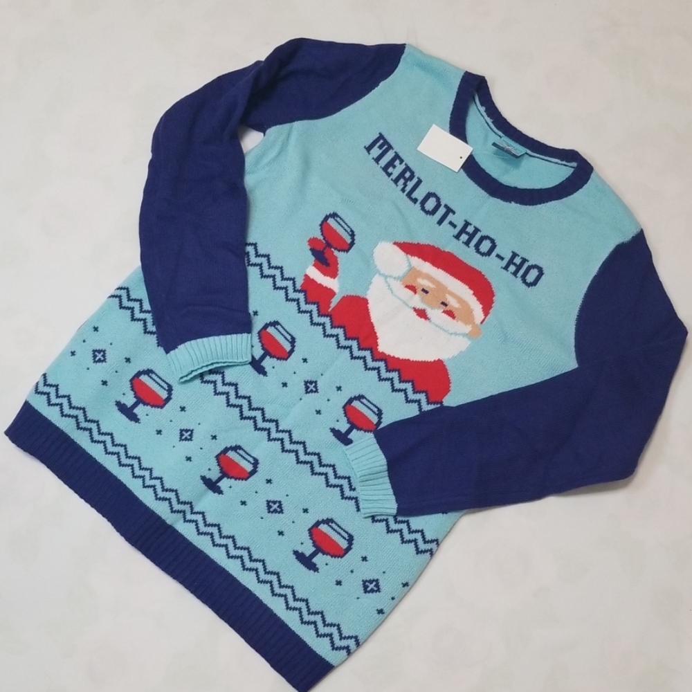 🆕️ Ugly Christmas Sweater Merlot XS S L